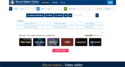 Desktop Screenshot of moviemakeronline.com